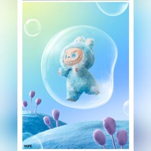 Aunthentic Pop Mart Labubu Big Into Energy - New Sealed Box "HOPE"